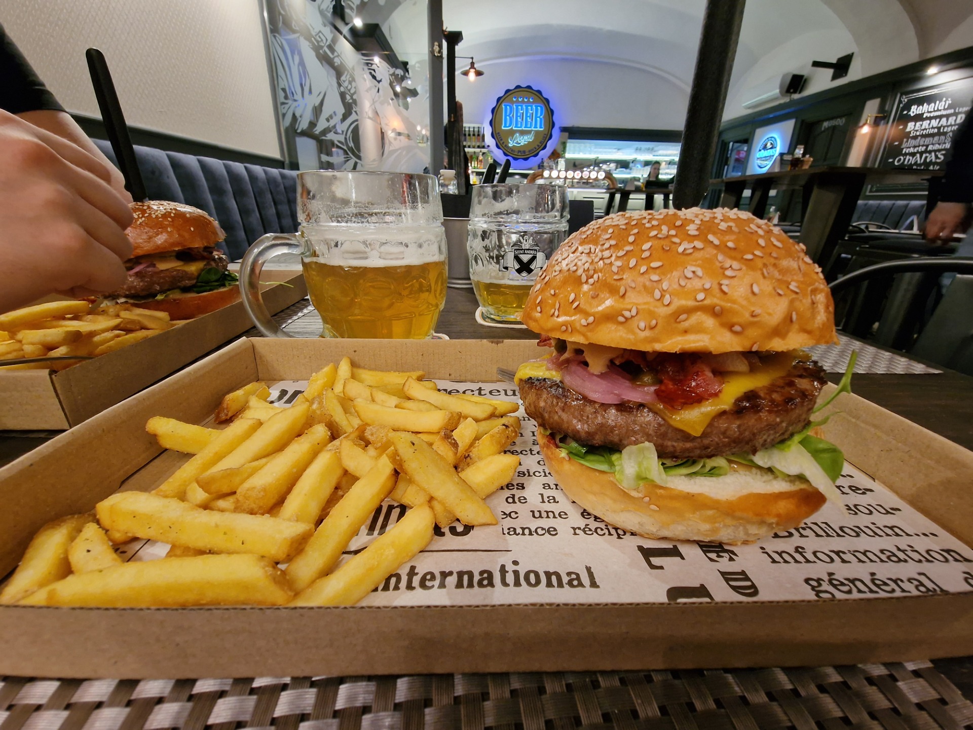 Štúrovo reštaurácie - hamburger