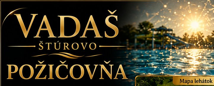Lehátka pri bazené Vadaš